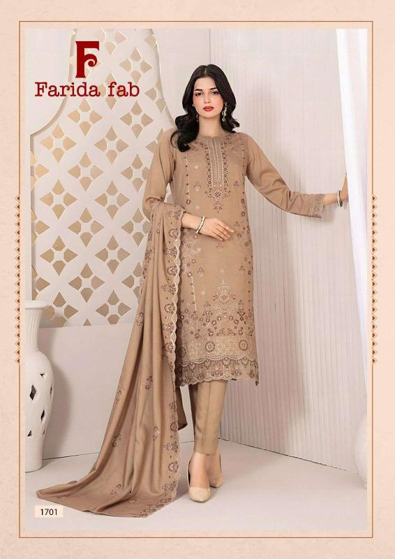 Farida fab ellija b vol-17 salwar suit material wholesale